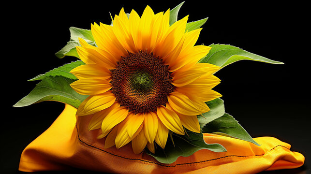 sunflower in the garden high definition photographic creative image