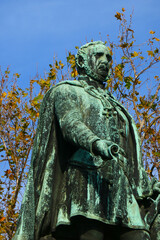 Statue von Istvan Sz&eacute;chenyi Bad in Budapest