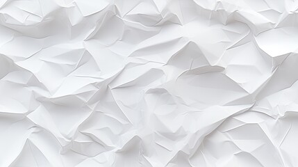 the intricate texture of crumpled white paper, creating a visually appealing seamless pattern. SEAMLESS PATTERN. SEAMLESS WALLPAPER.