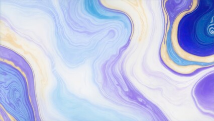 purple and blue color with golden lines liquid fluid marbled texture background