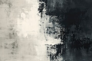 Abstract khaki Black and White Painting Texture Background