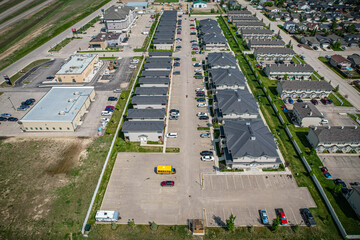 Aerial View of Martensville, Saskatchewan