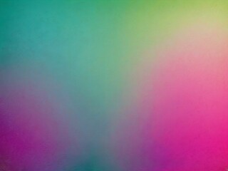 A simple noisy, grainy, gradient background, a mixture of Green and Magenta. generative AI