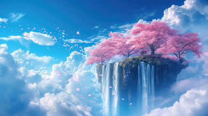 Sakura Sanctuary in the Sky