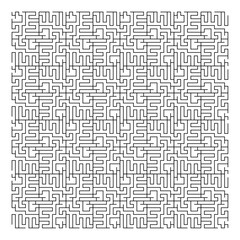 Maze puzzle game vector pattern