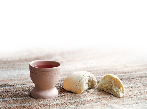 Bread and wine for communion