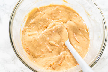 Mixing Magic: Baking Carrot Bundt Cake Delight