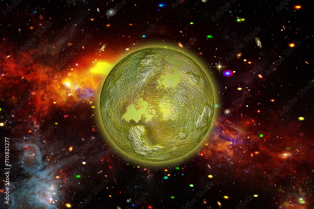 Canvas Prints moon. the elements of this image furnished by nasa.