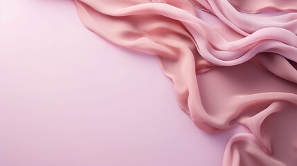 Obraz premium close up of silk texture - studio shot from above