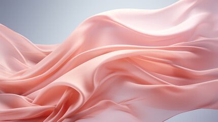 Obraz premium close up of silk texture - studio shot from above