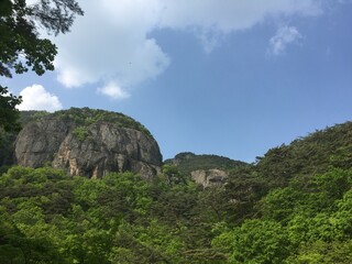 Mountainous area in kroea