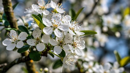 Obraz premium blooming tree