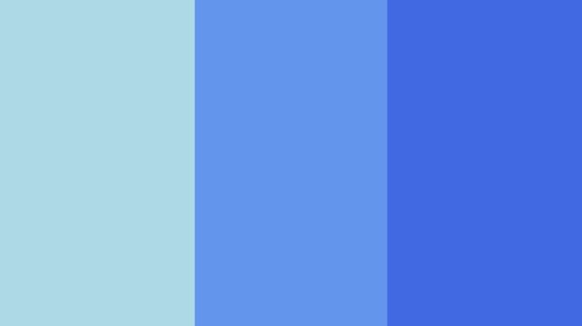 Best Ocean Blues Color Combination Of Light Blue, Medium Blue, Dark Blue. 8k Background With Blues. Generative AI