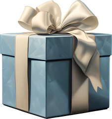 Beautifully wrapped gift box