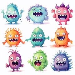 Emotionsmonster, made by AI