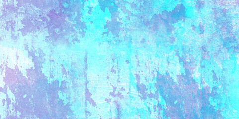 Abstract vintage rough texture grunge dark wall fragment with attritions and cracks background. ceramic plate close-up in purple tone. Сraked weathered cement wall texture Grungy rusted metal surface