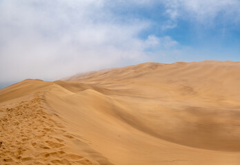 sand dunes in the desert