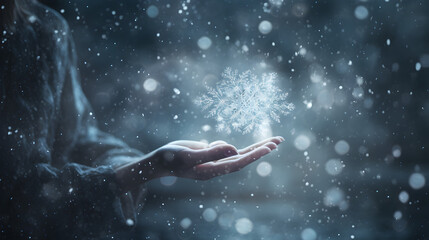 Capturing Winter Enchantment in a Magical Night Photo,,
A Magical Evening Blanketed in Winter's Mystical Charm