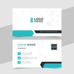 Stylish clean Corporate Identity Card Template