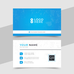 Stylish clean Corporate Identity Card Template