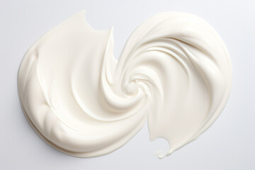 Fototapeta na wymiar Skin cream isolated on white background, in the style of large-scale canvas impact, yombe art, tempera