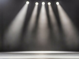 spotlight on stage