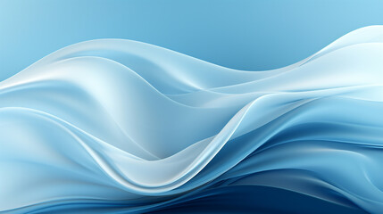 Blue background with a blue wave
