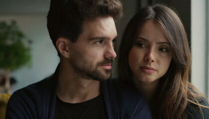 two young people with problems