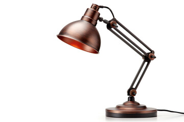 Modern style of desk lamp on white background