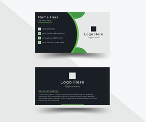 Modern simple styles corporate business card, visiting card, business card design, vector business card, professional business card, double sided business card layout template.