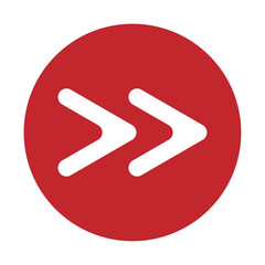 Next button icon. Next arrows icon.