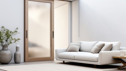 Side view of living room UHD wallpaper