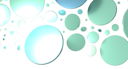  Colorful confetti on white background