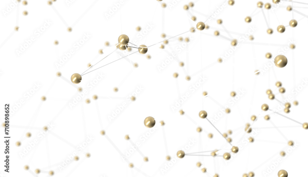Poster Big data visualization background.Abstract technology