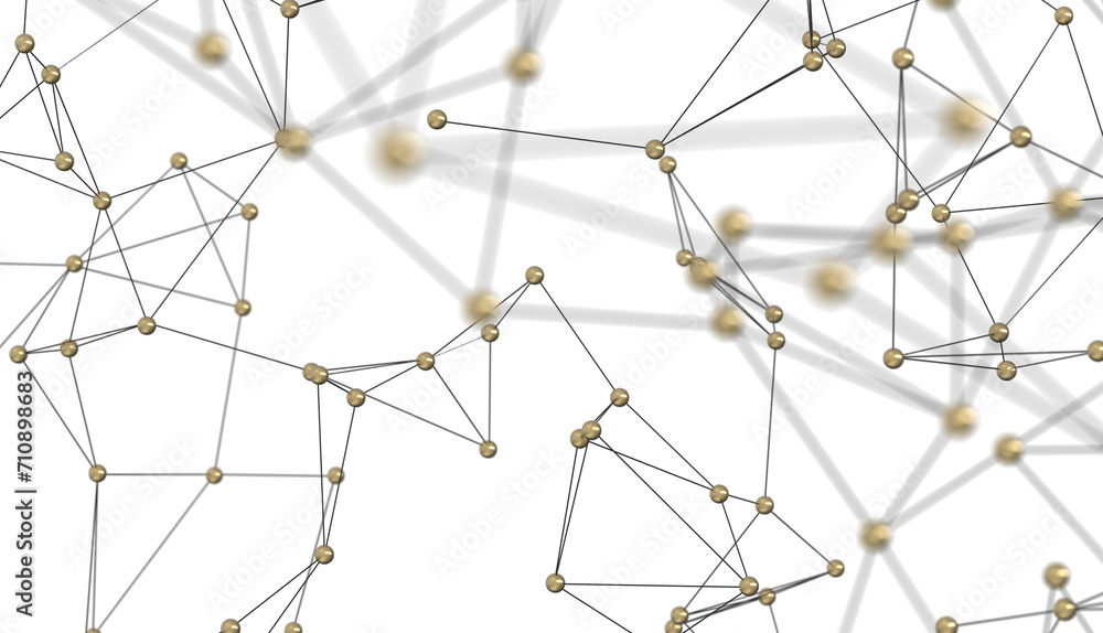 Poster big data visualization background.abstract technology