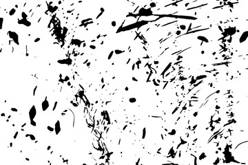 Rustic grunge vector texture with grain and stains. Abstract noise background. Weathered surface. Dirty and damaged. Detailed rough backdrop. Vector graphic illustration with transparent white. EPS10.