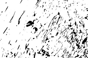 Rustic grunge vector texture with grain and stains. Abstract noise background. Weathered surface. Dirty and damaged. Detailed rough backdrop. Vector graphic illustration with transparent white. EPS10.