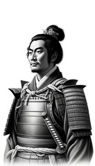 Fototapeta premium Portrait of a Samurai Warrior