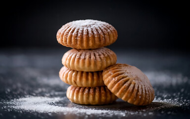 Capture the essence of Madeleine in a mouthwatering food photography shot