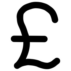 Pound icon symbol currency