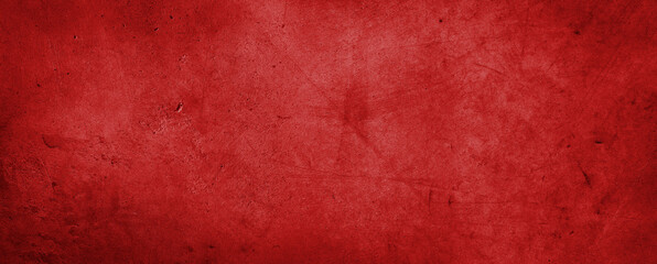 Red textured concrete wall background