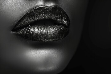 Close-up of woman's lips