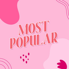 Most Popular Label For Web 