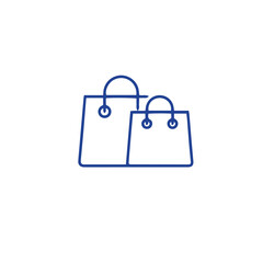 shopping bag icon vector , shopping icon vector