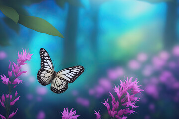 Enchanting Butterfly Meadows in Spring: A Symphony of Colors and Nature's Beauty