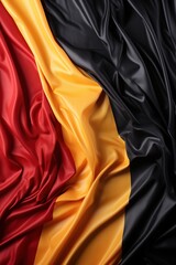 Black red and yellow flag of Belgium