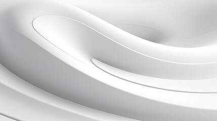 An illustration of abstract curved shapes on a white circular background with abstract backgrounds.