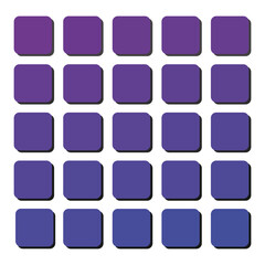 vector illustration of color palate and color swatches