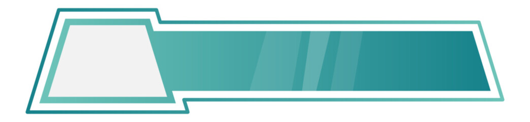 Infographic design templates geometry gradient bar. Vector illustration.