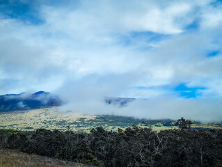 Mountains of Big Island Hawaii Kona